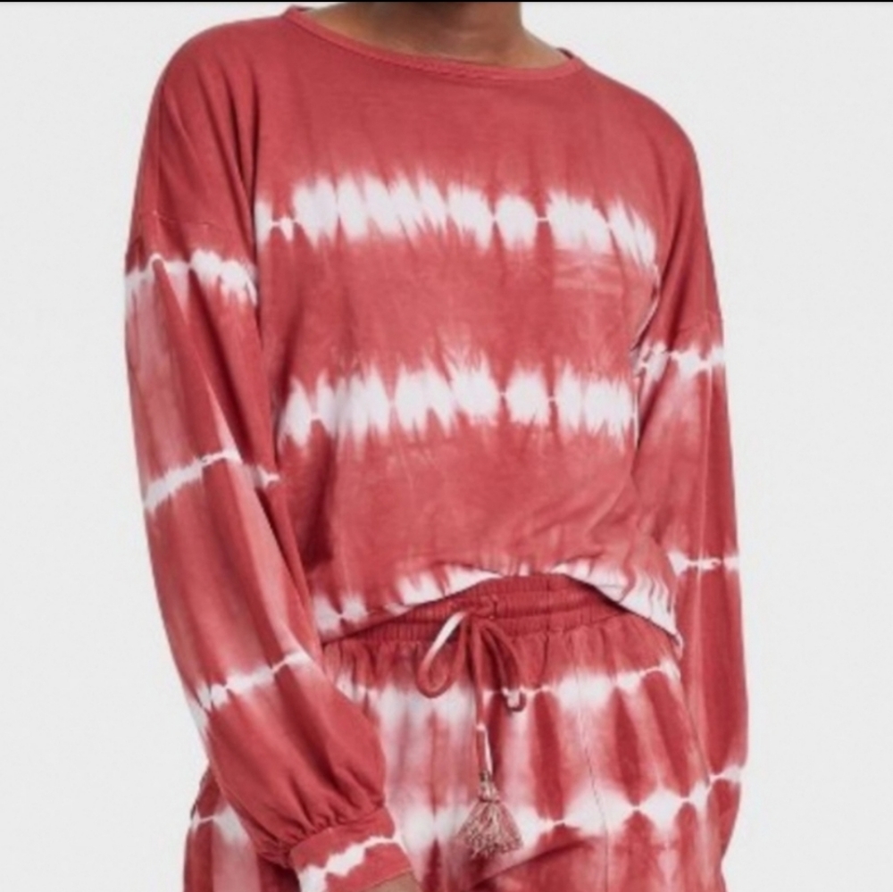 Knox Rose Tie Dye Oversized Sweatshirt